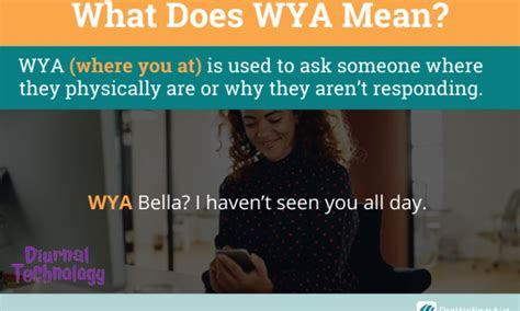 what does wya mean|doh slang.